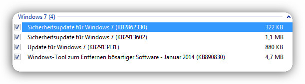 Winzigweich Patschtag. Januar 2014 Dateien